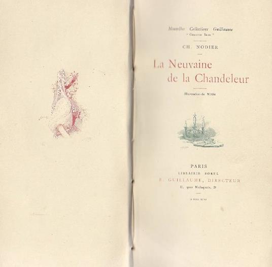 La Neuvaine de la Chandeleur - Charles Nodier - copertina