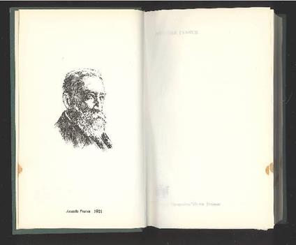 Taide. All'insegna della ''Reine Pédauque''. Il giglio rosso. Crainquebille - Anatole France - copertina