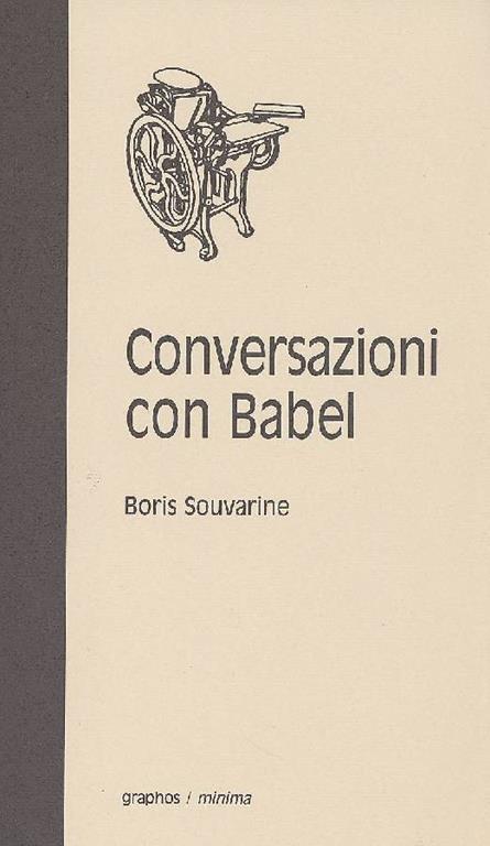 Conversazioni con Babel - Boris Souvarine - copertina