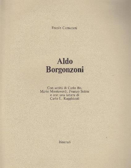 Aldo Borgonzoni - Ercole Camurani - copertina