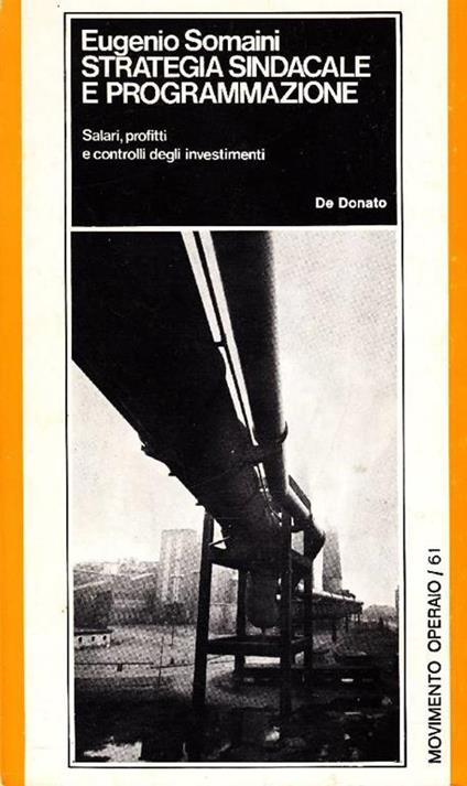 Strategia sindacale e programmazione - Eugenio Somaini - copertina