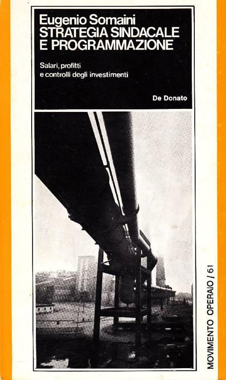 Strategia sindacale e programmazione - Eugenio Somaini - copertina