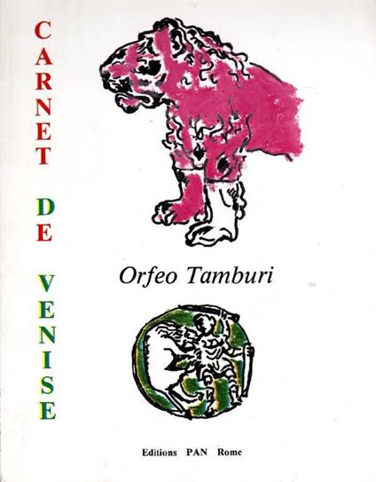 Carnet de Venise - Orfeo Tamburi - copertina