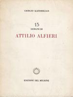 15 disegni di Attilio Alfieri