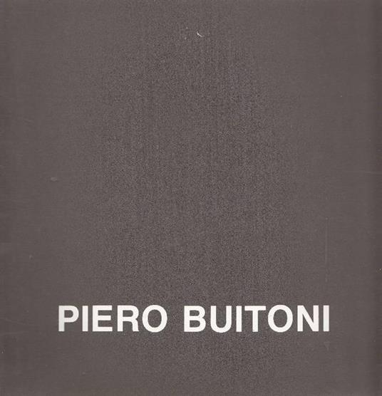 Piero Buitoni - Piero Buitoni - copertina
