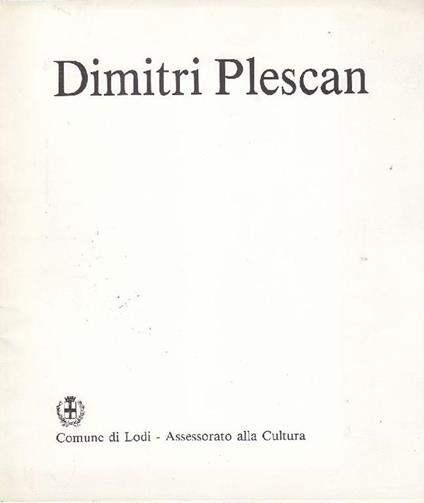 Dimitri Plescan - Dimitri Plescan - copertina