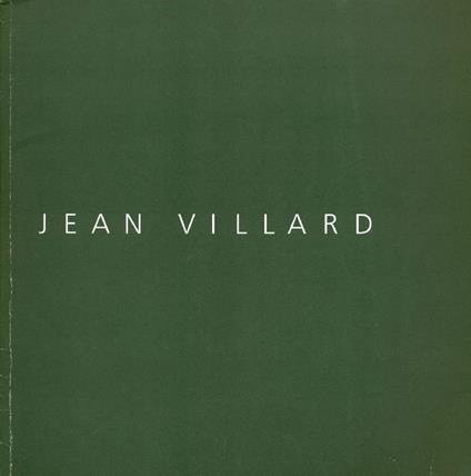 Jean Villard - Jean Villard - copertina