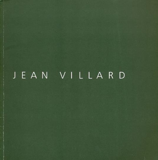 Jean Villard - Jean Villard - copertina