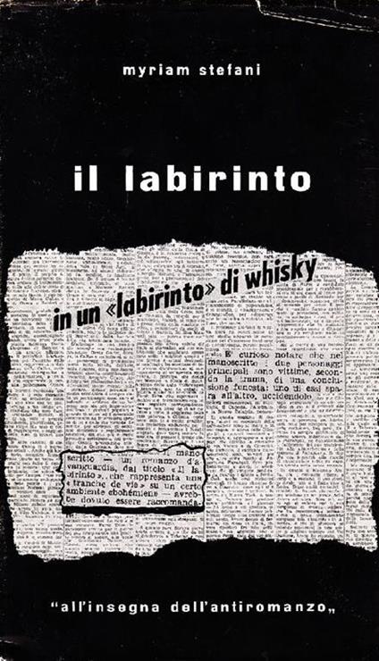 Il labirinto - Myriam Stefani - copertina
