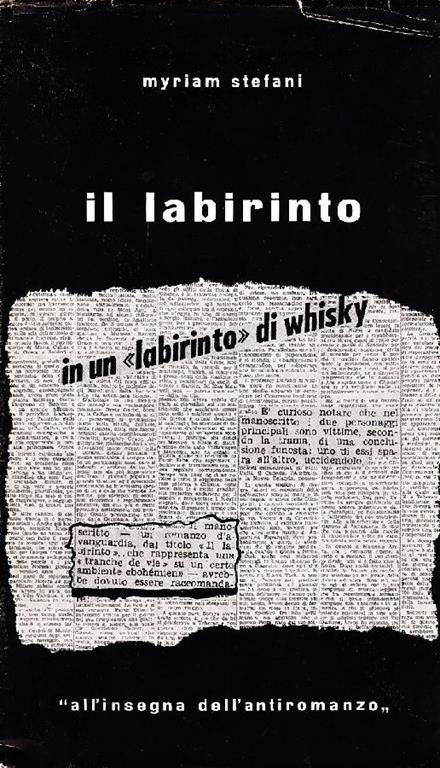 Il labirinto - Myriam Stefani - copertina