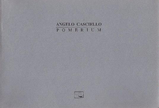 Pomerium. Progetto per il nuovo ingresso della Villa Comunale di Scafati - Angelo Casciello - copertina