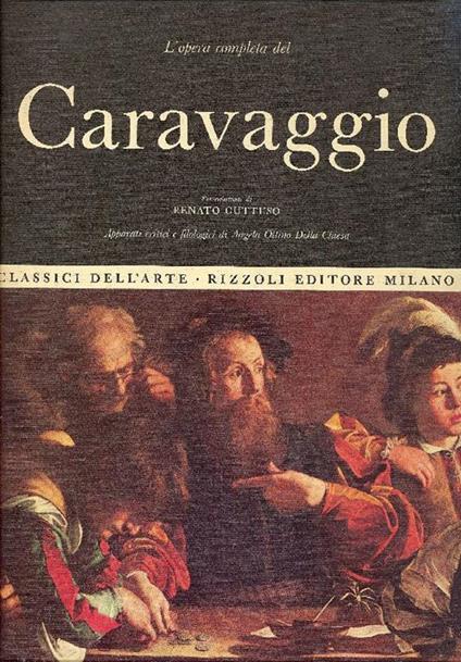 L' opera completa del Caravaggio - Renato Guttuso - copertina