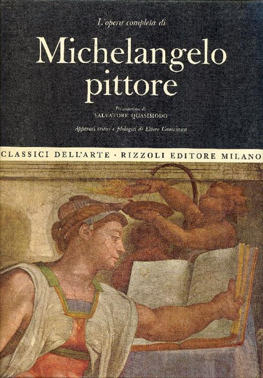 L' opera completa di Michelangelo pittore - Salvatore Quasimodo - copertina