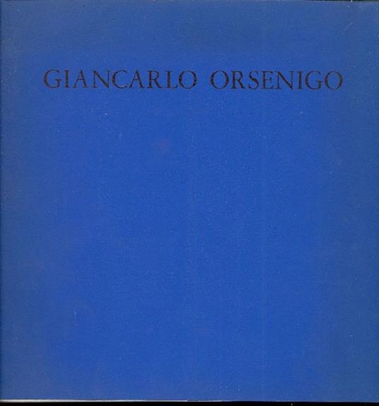 Giancarlo Orsenigo - Giancarlo Orsenigo - copertina