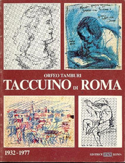 Taccuino di Roma 1932-1977 - Orfeo Tamburi - copertina