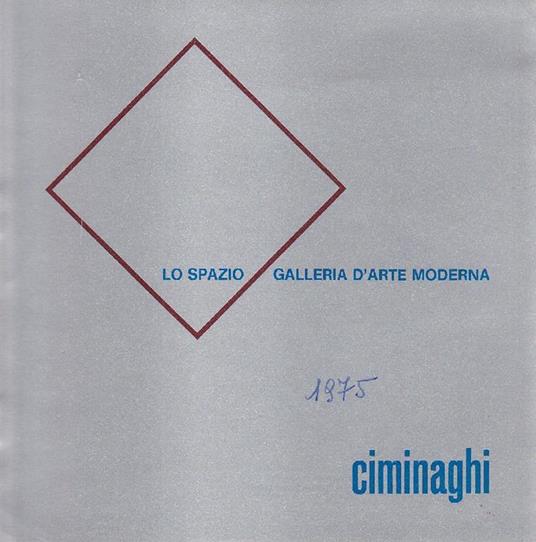 Ciminaghi - Virginio Ciminaghi - copertina