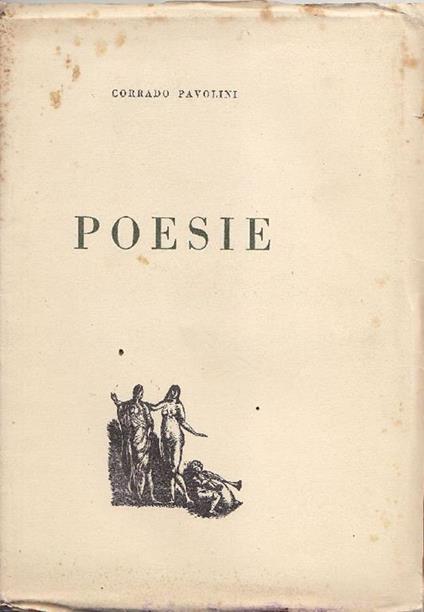 Poesie - Corrado Pavolini - copertina