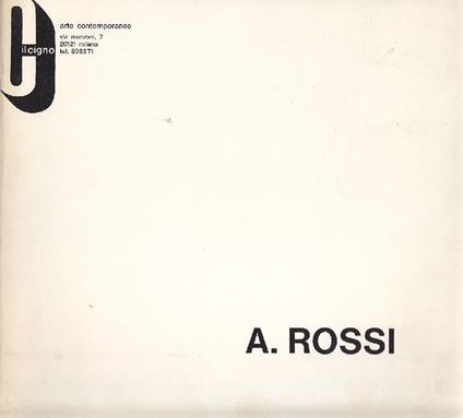 A. Rossi - Attilio Rossi - copertina
