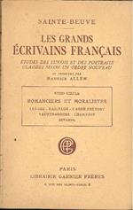 Les Grands Ecrivains Français. XVIII Siecle. Romanciers et Moralistes. Lesage, Marivaux, L'Abbé
