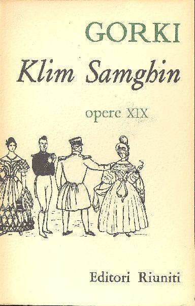 Klim Samghin. Prima edizione - Maksim Gorkij - copertina