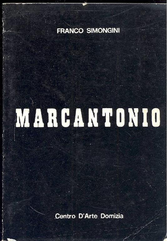 Marcantonio - Franco Simongini - copertina