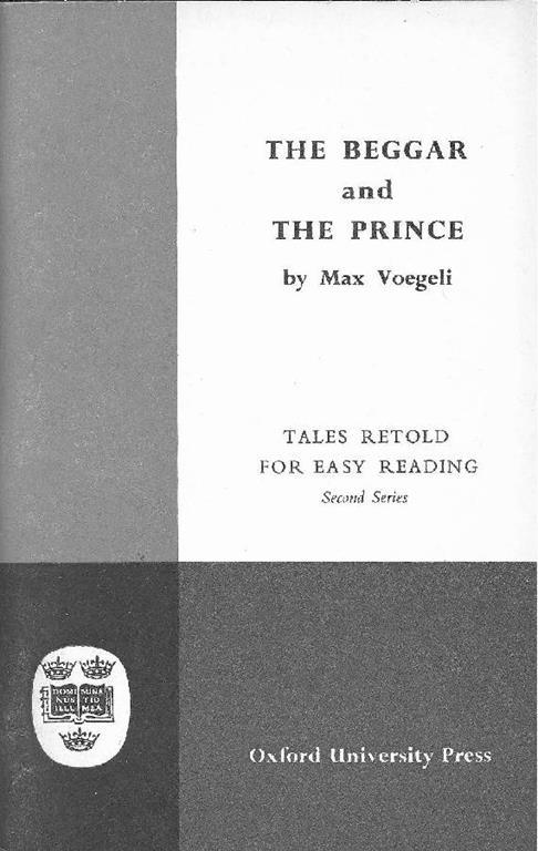 The beggar and the prince - Max Voegeli - copertina