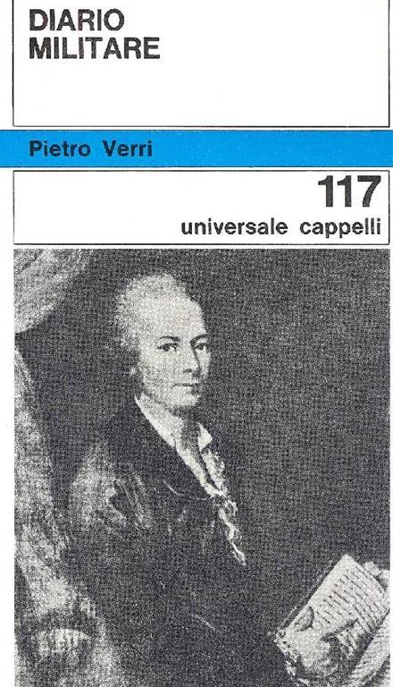 Diario militare - Pietro Verri - copertina