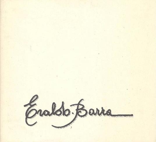 Eraldo Barra - Eraldo Barra - copertina