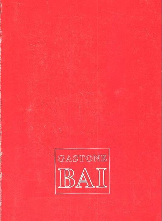 Gastone Bai - Gastone Bai - copertina