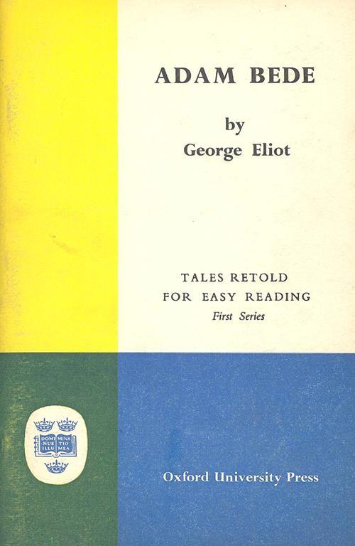Adam Bede - George Eliot - copertina