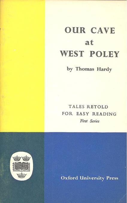 Our cave at West Poley - Thomas Hardy - copertina