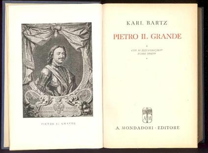 Pietro il Grande - Karl Bartz - copertina