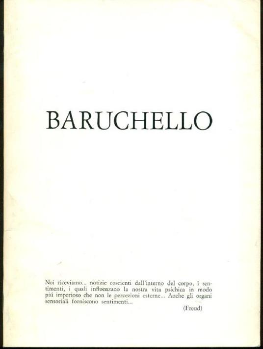Baruchello - Gianfranco Baruchello - copertina