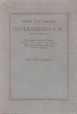 Inveramento a M. Poesie 1980-1983