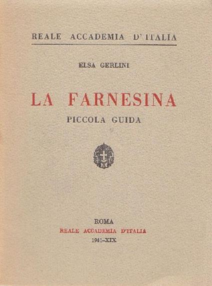 La Farnesina - Elsa Gerlini - copertina