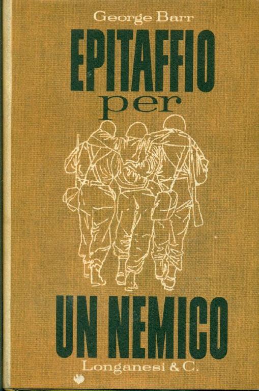 Epitaffio per un nemico - George Barr - copertina