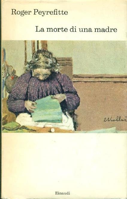 La morte di una madre - Roger Peyrefitte - copertina