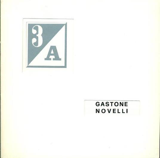 Gastone Novelli - Gastone Novelli - copertina
