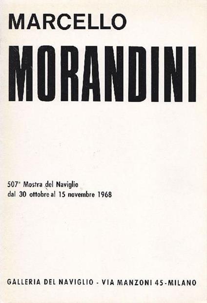 Marcello Morandini - Marcello Morandini - copertina