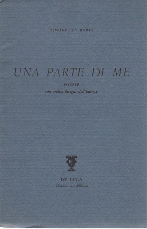 Una parte di me - Simonetta Bardi - copertina