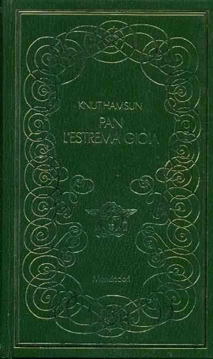Pan. L'estrema gioia - Knut Hamsun - copertina