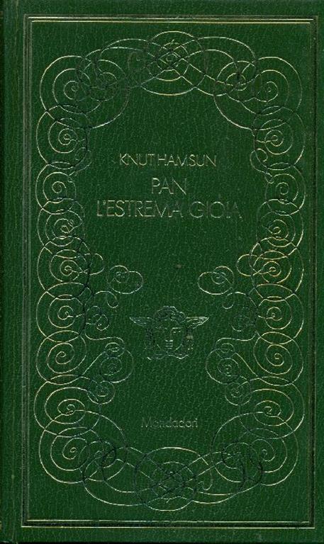 Pan. L'estrema gioia - Knut Hamsun - copertina