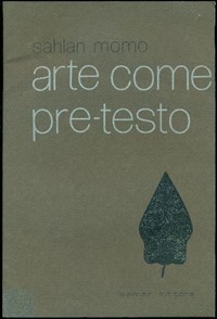 sahlan momo arte come pre-testo semar editore 1976 