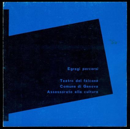 Egregi Percorsi - Enzo Cirone - copertina