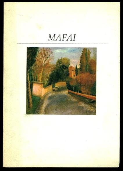 Mafai - Mario Mafai - copertina