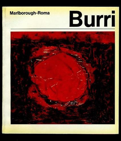 Burri - Alberto Burri - copertina