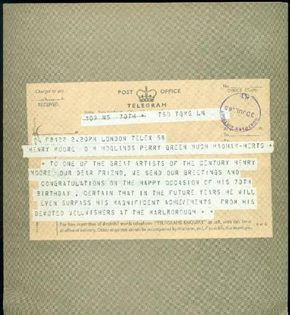 Henry Moore. This collection of works by Henry Moore is not intended to be a full-scale exhibition b - Henry Moore - copertina