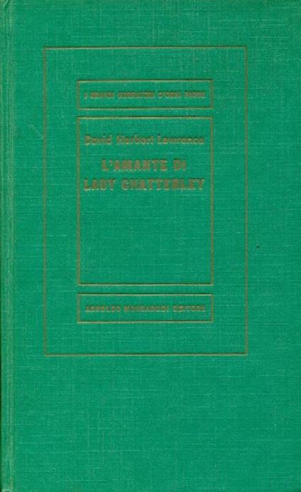 L' amante di Lady Chatterley - David Herbert Lawrence - copertina