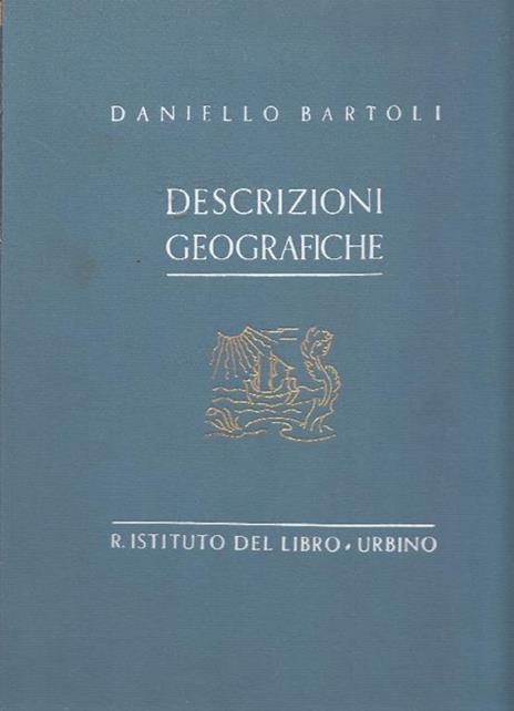 Descrizioni geografiche - Daniello Bartoli - copertina