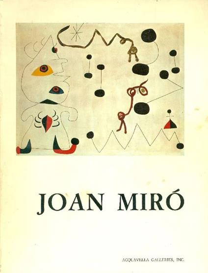 Joan Mirò - Douglas Cooper - copertina